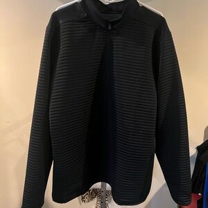 Black Ribbed Coolgear Tracksuit